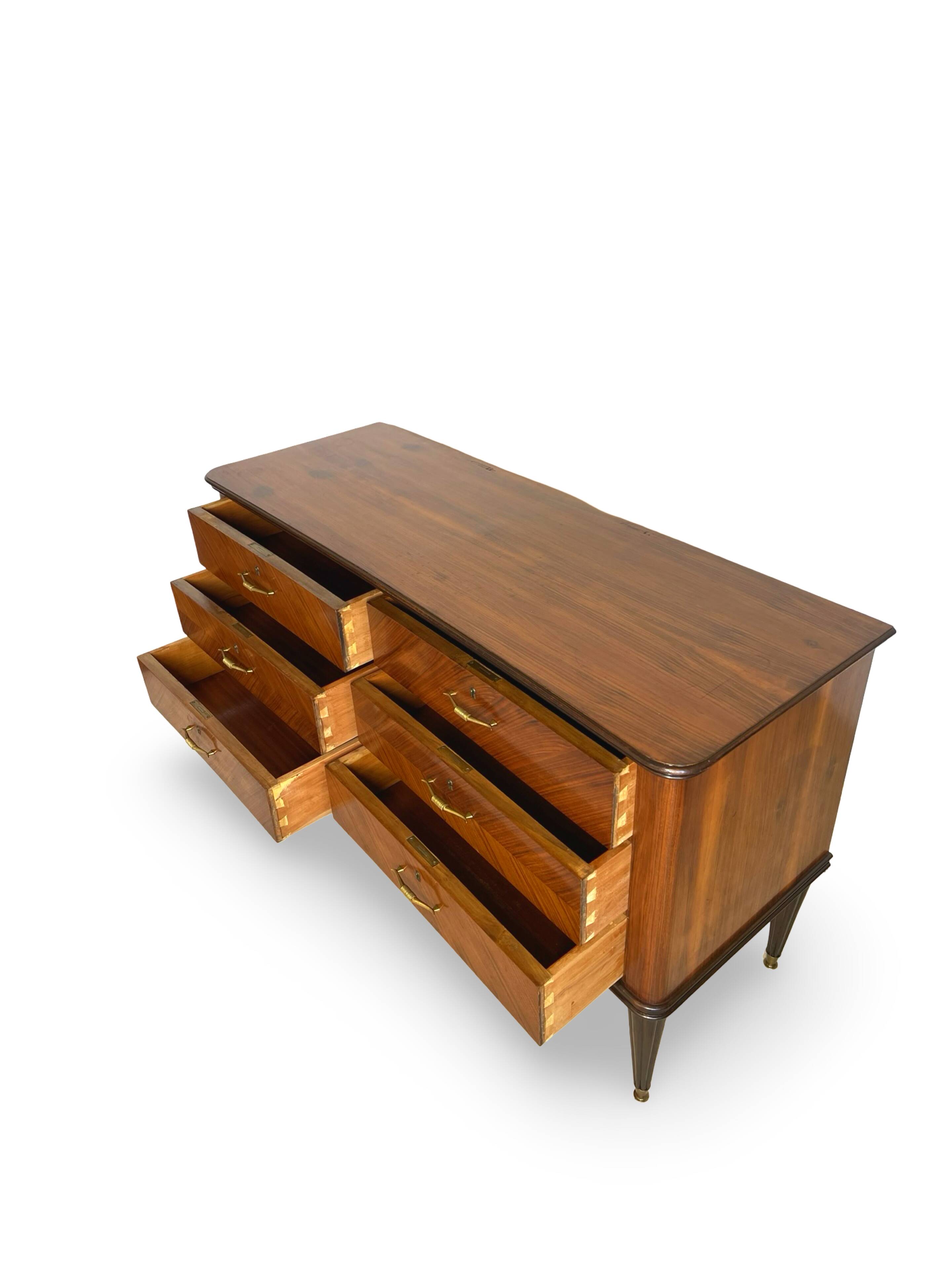 An Italian chest of drawers from the mid-20th century.