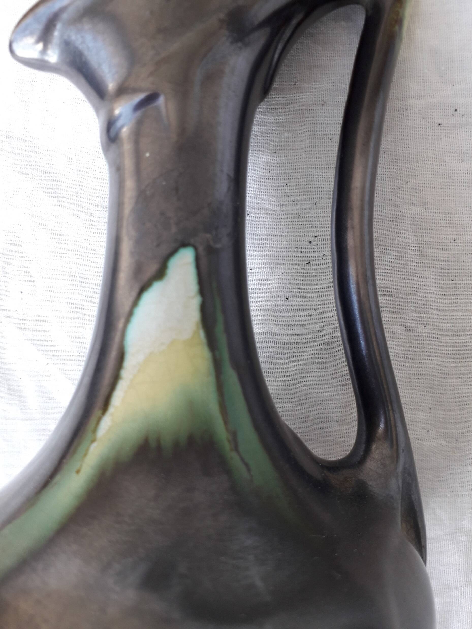 Pot à lait belge en céramique