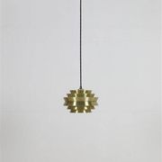 Granhaga / Carl Thore “Trava” pendant lamp 25 cm / brass / gold / aluminum / mid-century modern design / 1970s
