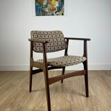 Scandinavian armchair Arne Vodder, model "Lene" published by Vamö