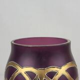 Enamelled Glass Vase, 1930s