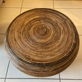 Fauteuil vintage Habitat avec table basse