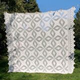 Vintage crochet bedspread