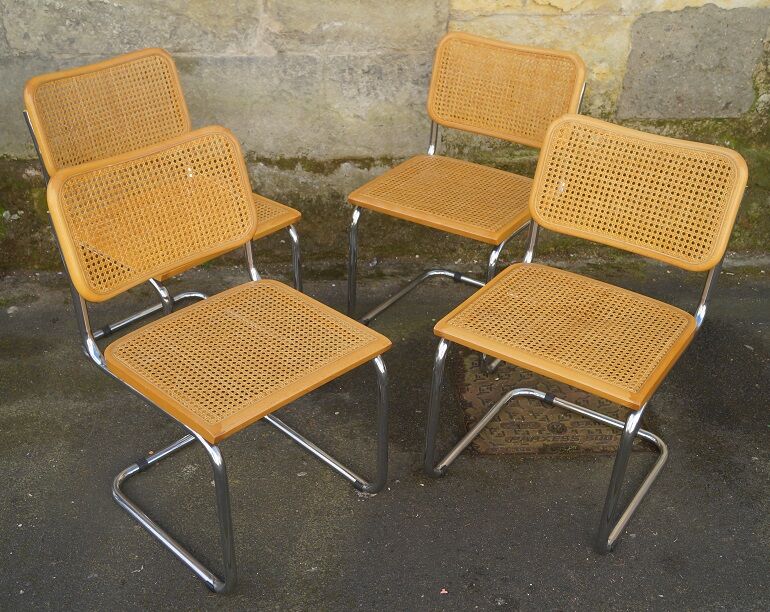 Chairs by Marcel Breuer cesca B32