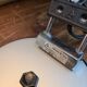 Lampe aluminor articulée, atelier, vintage