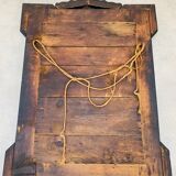 Mirror "tramp art" folk art 103 x 76 cm.