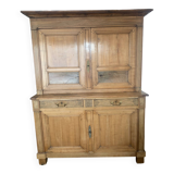 Two-body sideboard with secret drawer