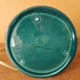 Green ceramic lamp base