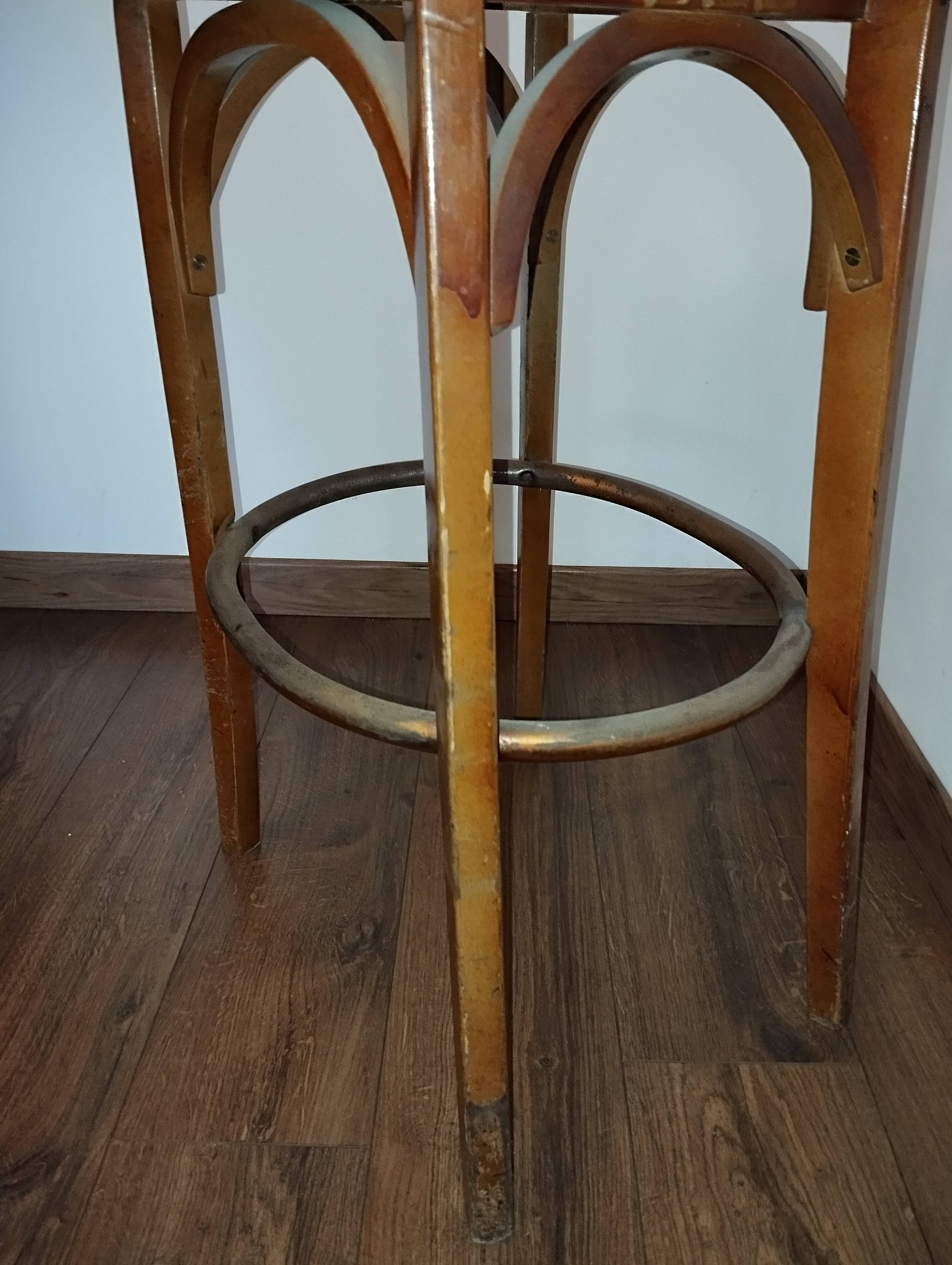 Chaise de bar années 50
