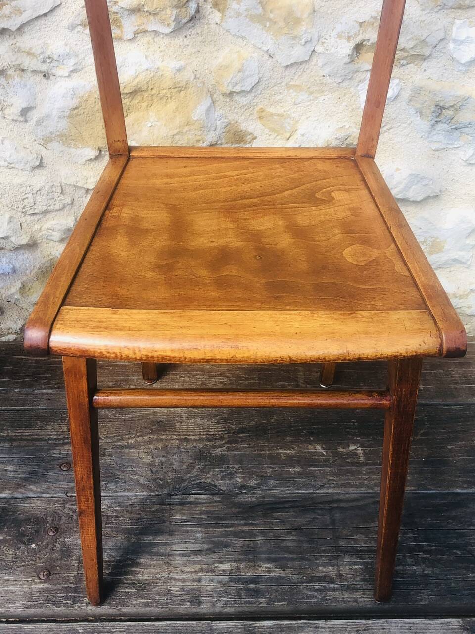 Pair of vintage bistro chairs, Stella Luterma, Circa 60'