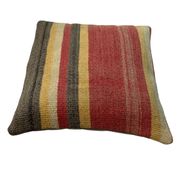Housse de coussin kilim turc vintage, 40 x 40 cm