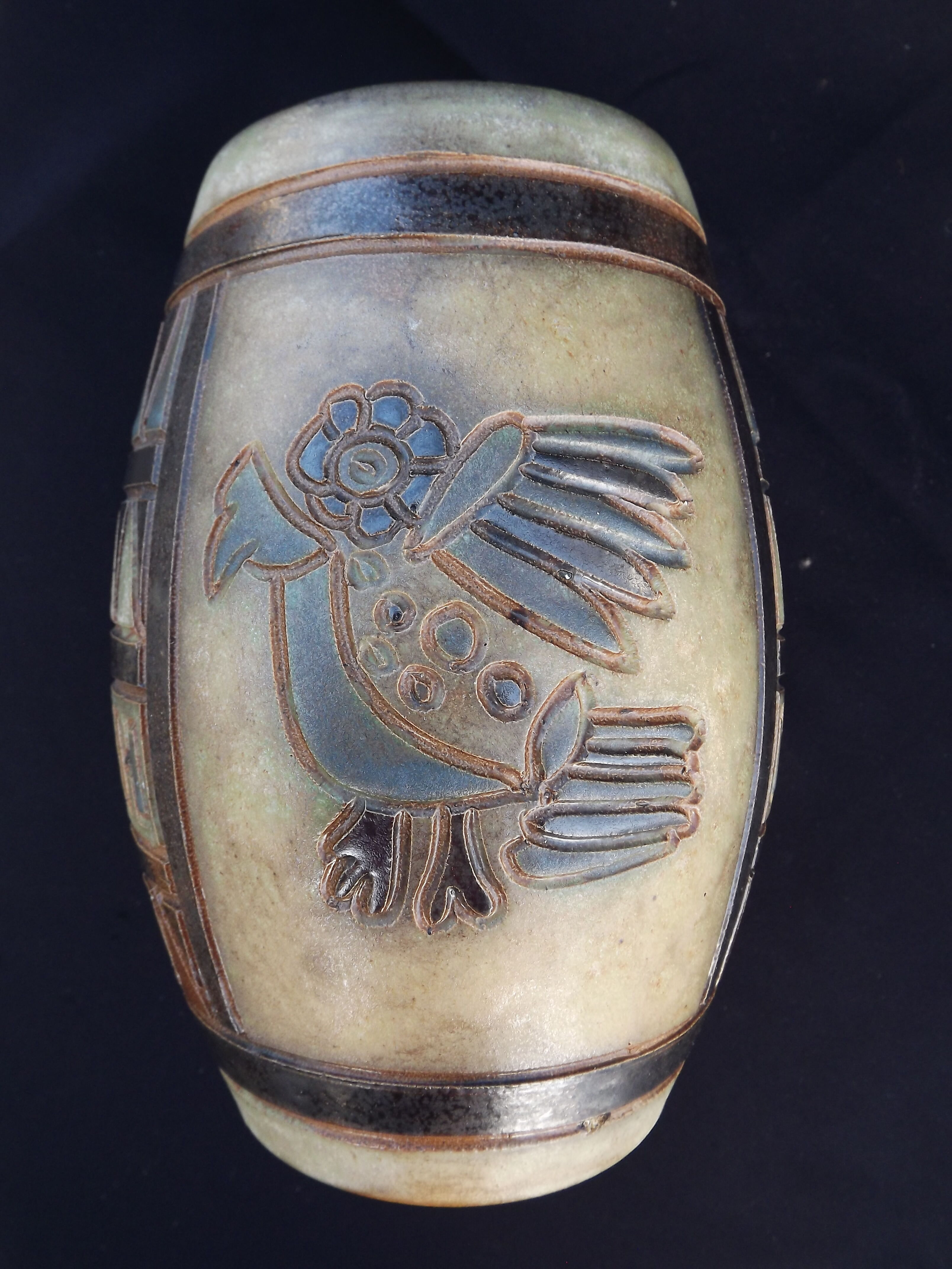 Varnished vase "Dubois"