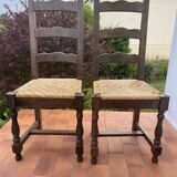 Paire de Chaises Ancienne