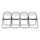 Set of 4 design chairs by Niels Gammelgaard for Ikea, vintage 1980s.