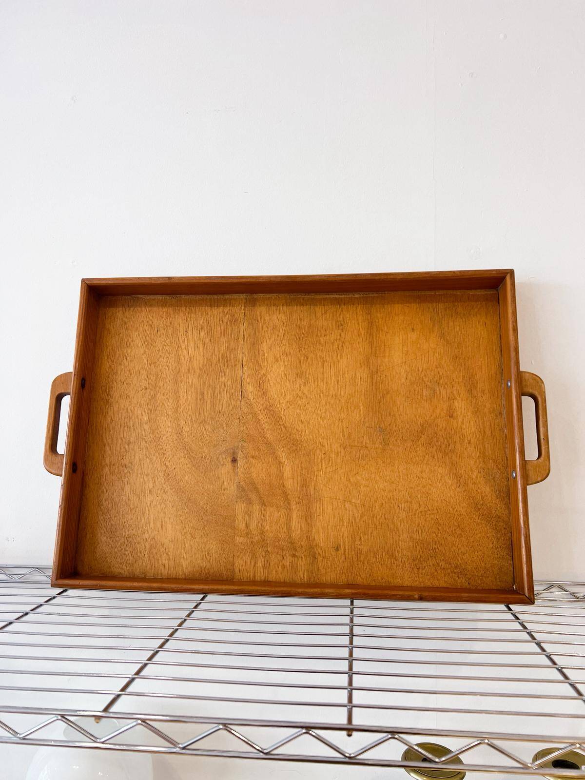 Vintage wooden tray