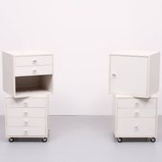 Pair of Q BUS cabinets by Cees Braakman for Pastoe, 1960s