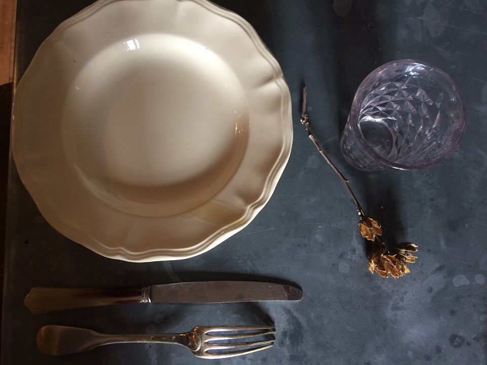 Four glasses of bistro 19th