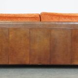 Luxurious 2.5 seater sheepskin leather sofa of top quality
