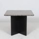 Coffee table made of granite and wood, Italy 1980s.