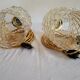 Pair of walking lamps