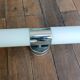 Wall light with opaque glass