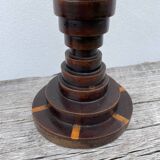 Art Deco wooden lamp