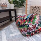 Pouf berbère fait main en laine 60 X 60 X 20 CM