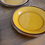 Saint Clément plates porcelain from the 1960s.