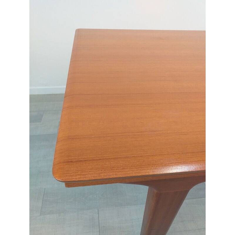 Vintage scandinavian table lb kofod larsen teak made in denmark