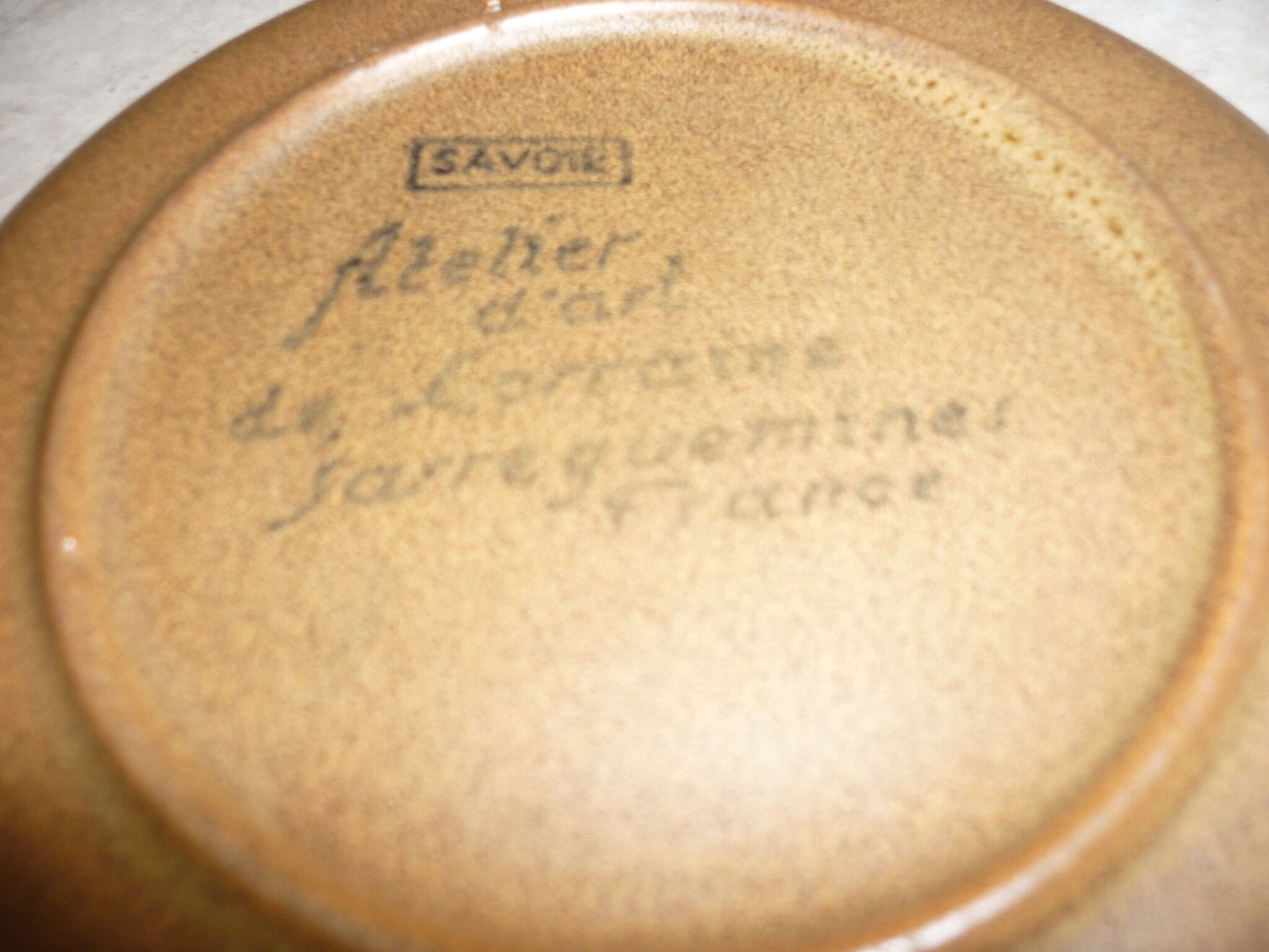 Savoie Sarreguemines coffee/tea service