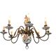 Lustre hollandais en porcelaine