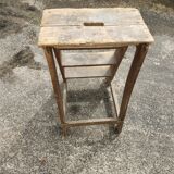 Wooden stepladder