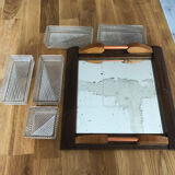 Vintage aperitif tray