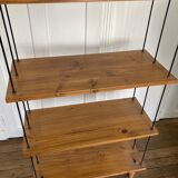 Wood and iron shelf