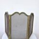 Old brass fire screen 75x38cm fireplace protection screen