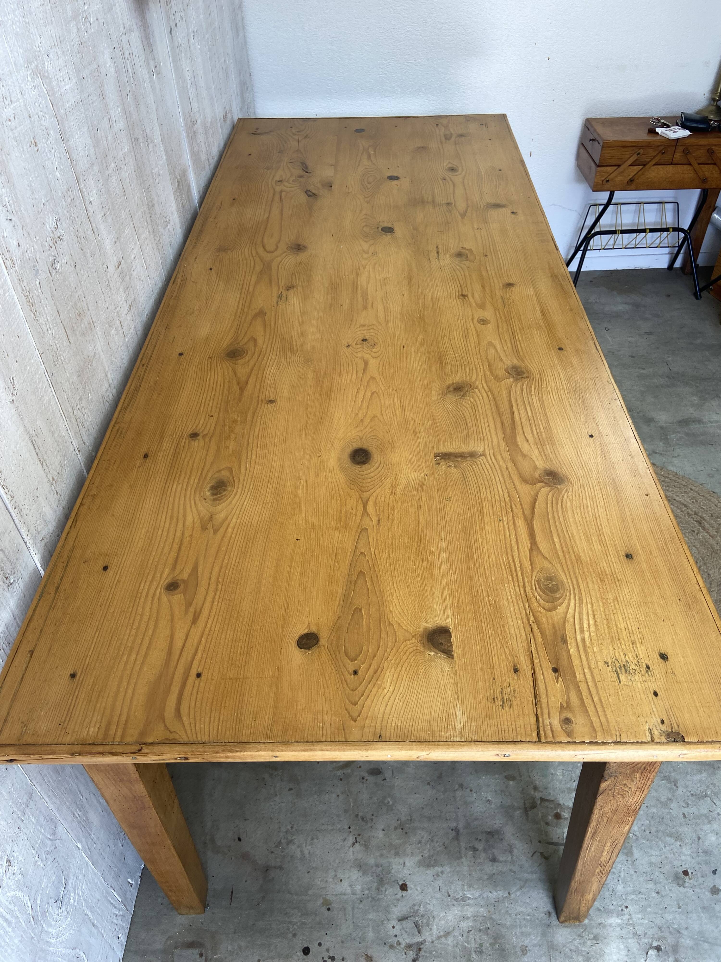 Old farm table