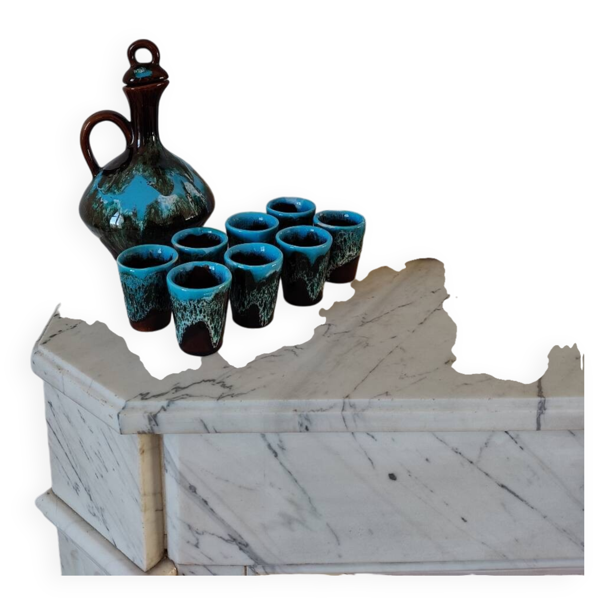 Vallauris liqueur service