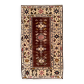 Tapis turc Milas 116x200 cm fait main tapis vintage Ushak 2573