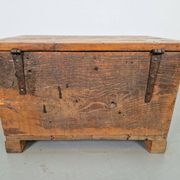 Antique Brutalist Chest in Oak, 1800