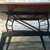 Modular teak coffee table Albert Ducrot