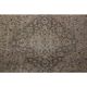 1970s Vintage Persian Handknotted Wool Orange Oversize Area Rug 290x370