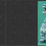 Aquamanil Pitcher with Chimera by Émile Gallé, 1890-1900