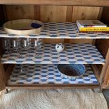 Raw wood sideboard