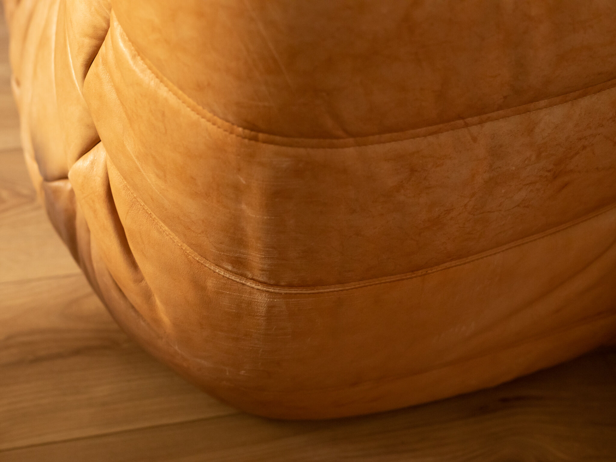 Togo leather driver by Michel Ducaroy