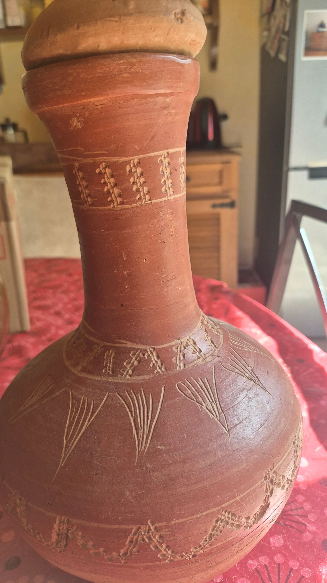Vase en terre cuite