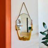 Art deco wall mirror - 77 x 47 cm