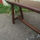 Bench in massive channel