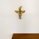 Set of 2 Amazing Italian Hollywood Regency Gilded Wall Lamps by Hans Kögl