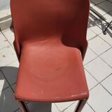 2 Artemide Selene chairs by Vico Magistretti