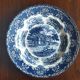 8 blue & white English dinner plates (Myott Meakin WH Grindley KG Luneville)